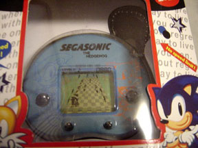 Sonic theme mini LCD Game in Box Pic