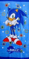Sonic X Promotional Beach Towel Photo