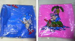 Pink & Blue Classic Sonic Towels