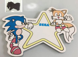 Sonic & Tails Star Magnet