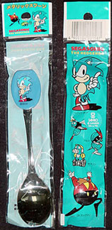 Sonic themed Spoon in Package