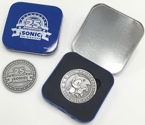 25th Anniversary Coin Collectors Tin Box
