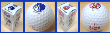 Sonic & Amy Theme Golf Balls