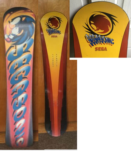 Sega Sonic Snowboard 1990s