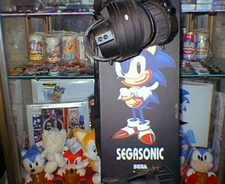 Look at all the Sonic the Hedgehog Stuff
