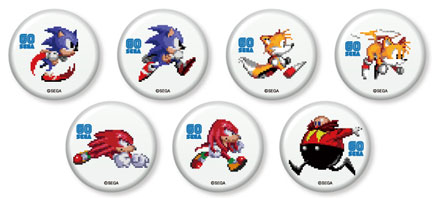 60th Anniversary Sega 7 Pins Round