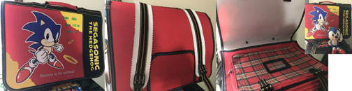 Next Level Red Breifcase Style Bag