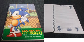 Sonic 1 Spiral Notebook