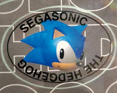 Early Render Sonic Sticker Close Up