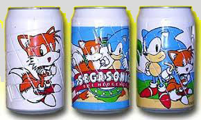 Sonic & Tails Puzzle Sliding Soda Can