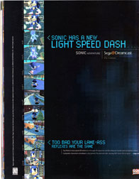 Light Speed Dash DC SA1 Ad