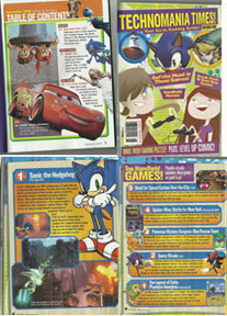Disney Adventures Sonic Coverage