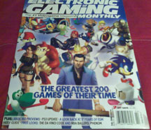 EGM 200 Greatest Games Magazine Cover