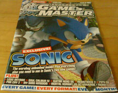 Games Master Sonic Unleashed Cover