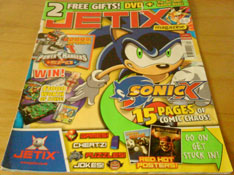 Jetix Magazine  Sonic X Cover Feature