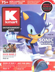 K-Mart Holiday Book Sonic Cover