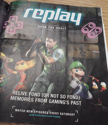 Game Informer Replay Show Ad