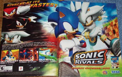 Sonic Rvials Sonic vs Silver Ad PSM