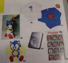 Sonic Items Collection