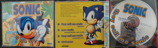 They Call Me Sonic Disk Case