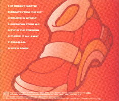 Cuts Unleahed Soap Shoe CD Graphic Back Cover
