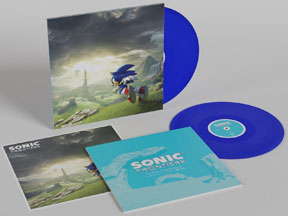 Sonic Frontiers Vinyl Blue Record Sound Track