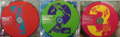 Sonic Lost World 3 CDs Numbered