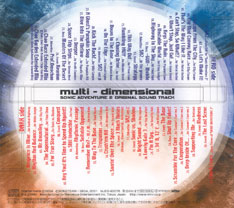 Multi Dimensional SA2 CD Back Cover