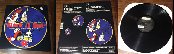 Work it Out Sonic R Vinyl Record