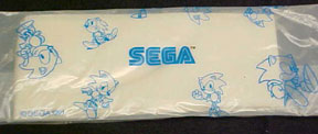 Classic Sonic the Hedgehog hand towel bag