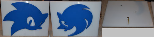 Sonic Plastic Mystery Signs