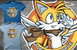 Qwertee Tails Airforce Tee