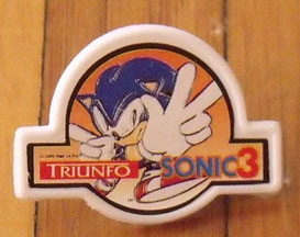 Triunfo Peace Sign Sonic Pin