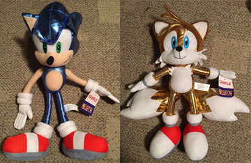 Kelly Toy Sample Metallic Sonic Tails