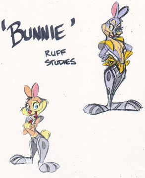 Bunnie Rabbot Studies