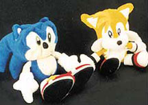 7 inch prototype Sonic & Tails dolls