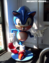 Blue Arms Odd Sonic Statue