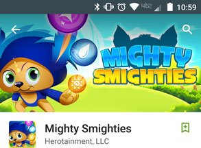 Mighty Smighties Ripoff Phone Game