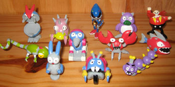 PVC Sonic 1 Badnik Robot Collection