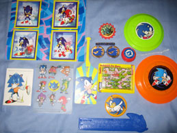 Free Gift Collage Sonic the Comic Fleetway