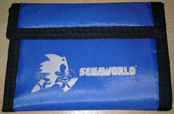 Blue version Segaworld Sonic wallet