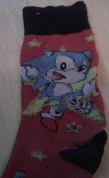 Classic Style Star Sonic Sock