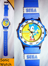 Blue & Yellow Sonic UK Watch