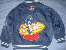 Sonic Windbreaker Jacket Back