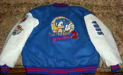 Bomber or Lettermans' jacket back with patch