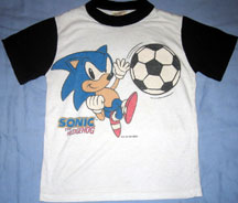 Soccer Football Kickin' Sonic Tee