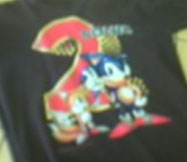 Sonic 2 Black Shirt w/Tails