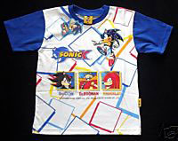 Blue Frames Photos Sonic X Shirt