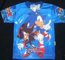 Sonic & Shadow Lycra UK T shirt
