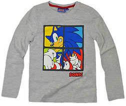 4 Color Squares Sonic Long Sleeve Shirt